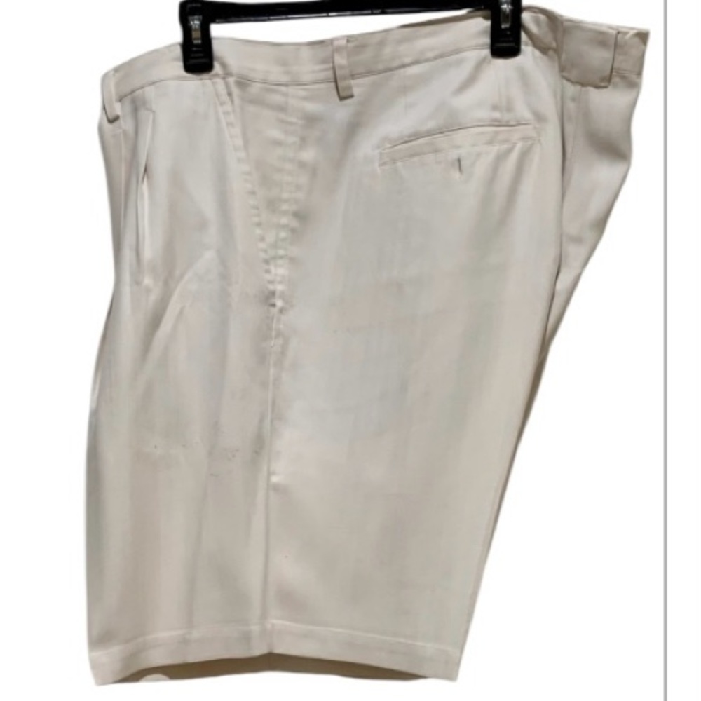 MENS SHORTS 46 W SILK 100% DRESS PALE YELLOW PLEATED BARACUDA JOSEPH & FEISS